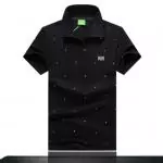 boss short sleeve polo t-shirt music note cotton